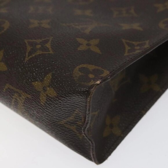 LOUIS VUITTON Monogram Poche Toilette 26 Pouch M47542 LV Auth EC669 - Picture 5 of 14